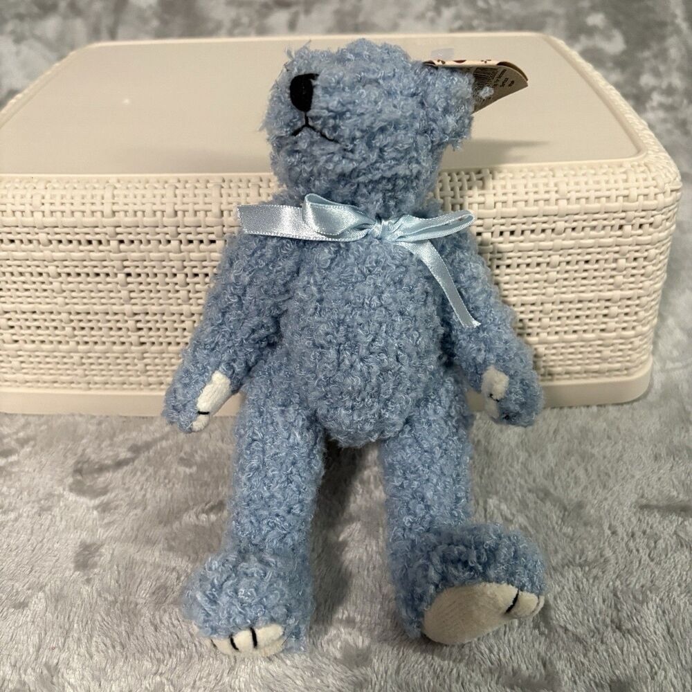 The Attic Treasures Collection Bluebeary 1993 TY Blue Bear Beanie Babie